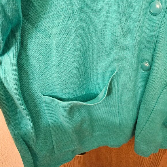 Bob Mackie Wearable Art Cardigan Sweater Dream Catcher - Picture 3 of 14